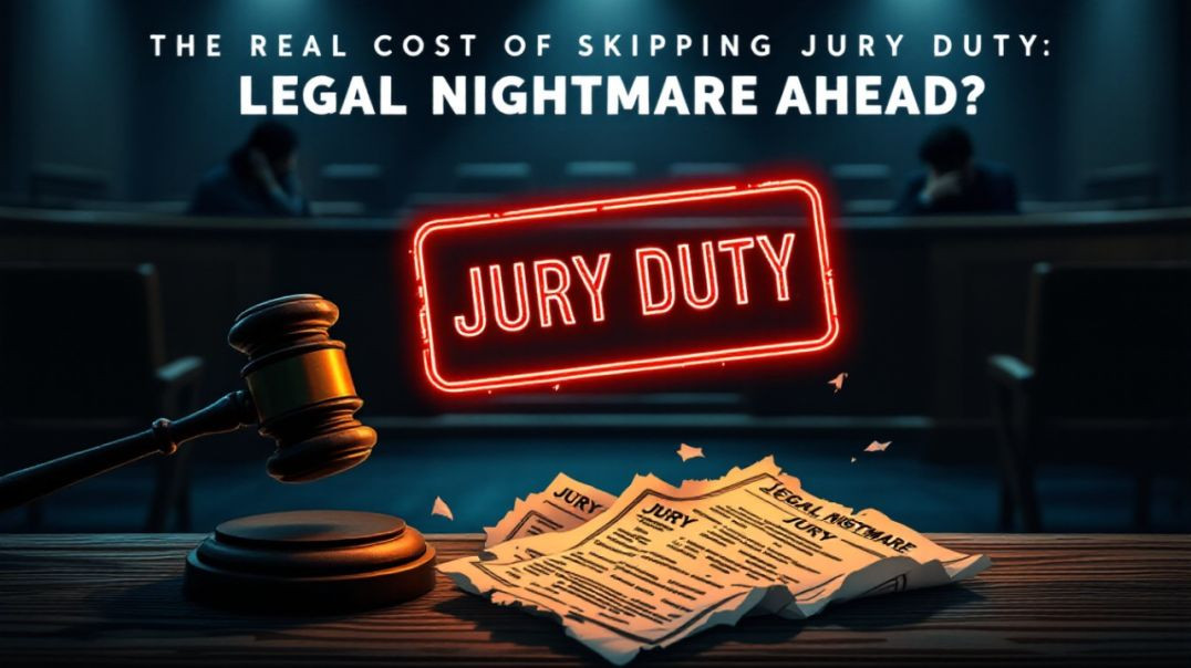 ⁣What Happens If You Don't Go To Jury Duty