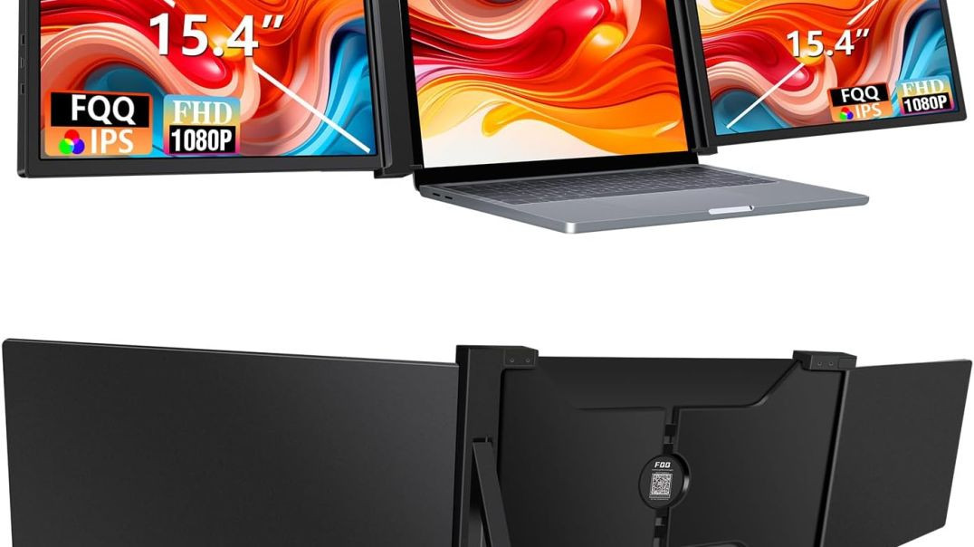 ⁣Portable Flex monitor | Amazon tech finds #amazontechfinds #coolamazonfinds #foryou #monitor